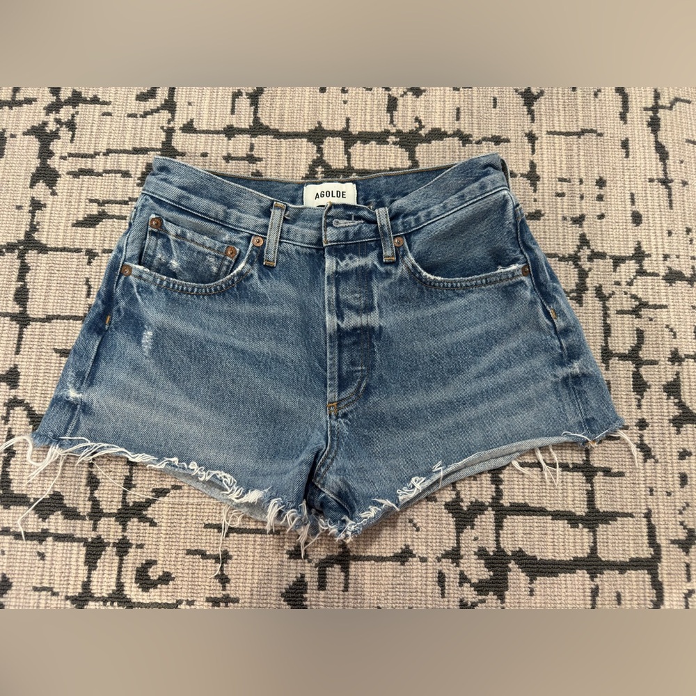 AGOLDE Parker Vintage Cut Off Shorts Chorus size 25